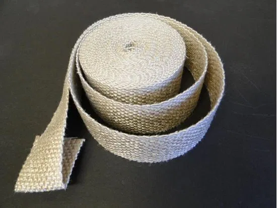 525-2000 – HELIX RACING Exhaust System Wrap, 25 Foot Length 2 Inch Width Tan Fiberglass Withstands 1200 Degree Fahren...